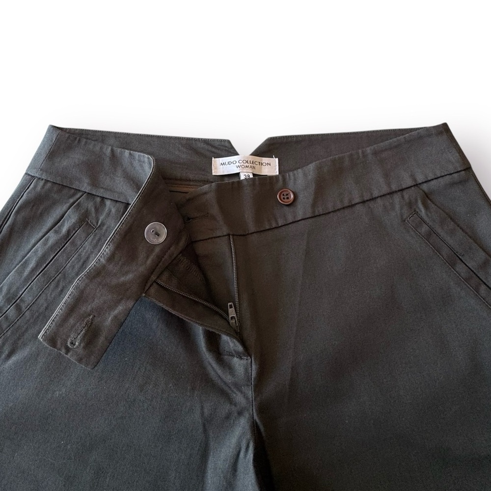 Mudo Collection Women's Pants (Dark Olive Green) - Picture 6 of 11